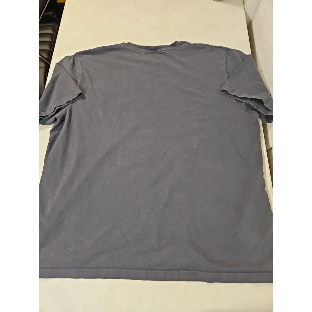 Carhartt T-Shirt Loose Fit Mens 2XL Short Sleeve Gray Crew Neck Pocket (315